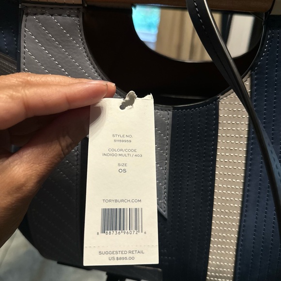 Like New Tory Burch Patchwork Bag - Picture 11 of 12